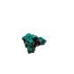 Edge-on view of the tall little block, 0.95 inches of Congolese dioptase