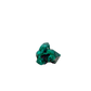 The glassy green face rotated to reveal crystal terminations, 8.1 g