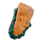 Reverse of the narrow ridge, raw host rock behind 8.2 g of crystal