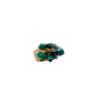 Second face of the narrow ridge, 8.2 g of dioptase wrapping the matrix