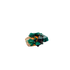 Second face of the narrow ridge, 8.2 g of dioptase wrapping the matrix