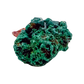 Raw Congolese dioptase, 8.3 g, copper-green crystal over host rock, the cubic thumbnail