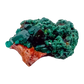 Back face of the cubic thumbnail, mostly unmineralized matrix, 0.68 inches