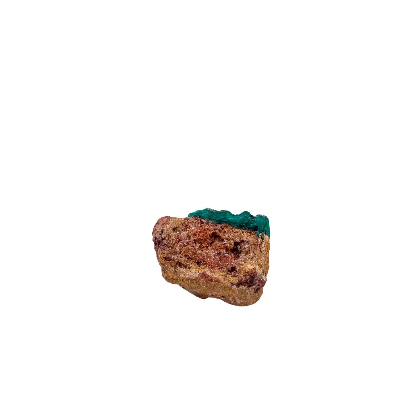 Back face of the petite collector piece, mostly unmineralized matrix, 0.94 inches