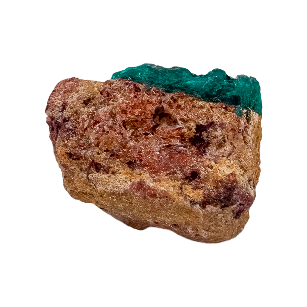 Back face of the petite collector piece, mostly unmineralized matrix, 0.94 inches