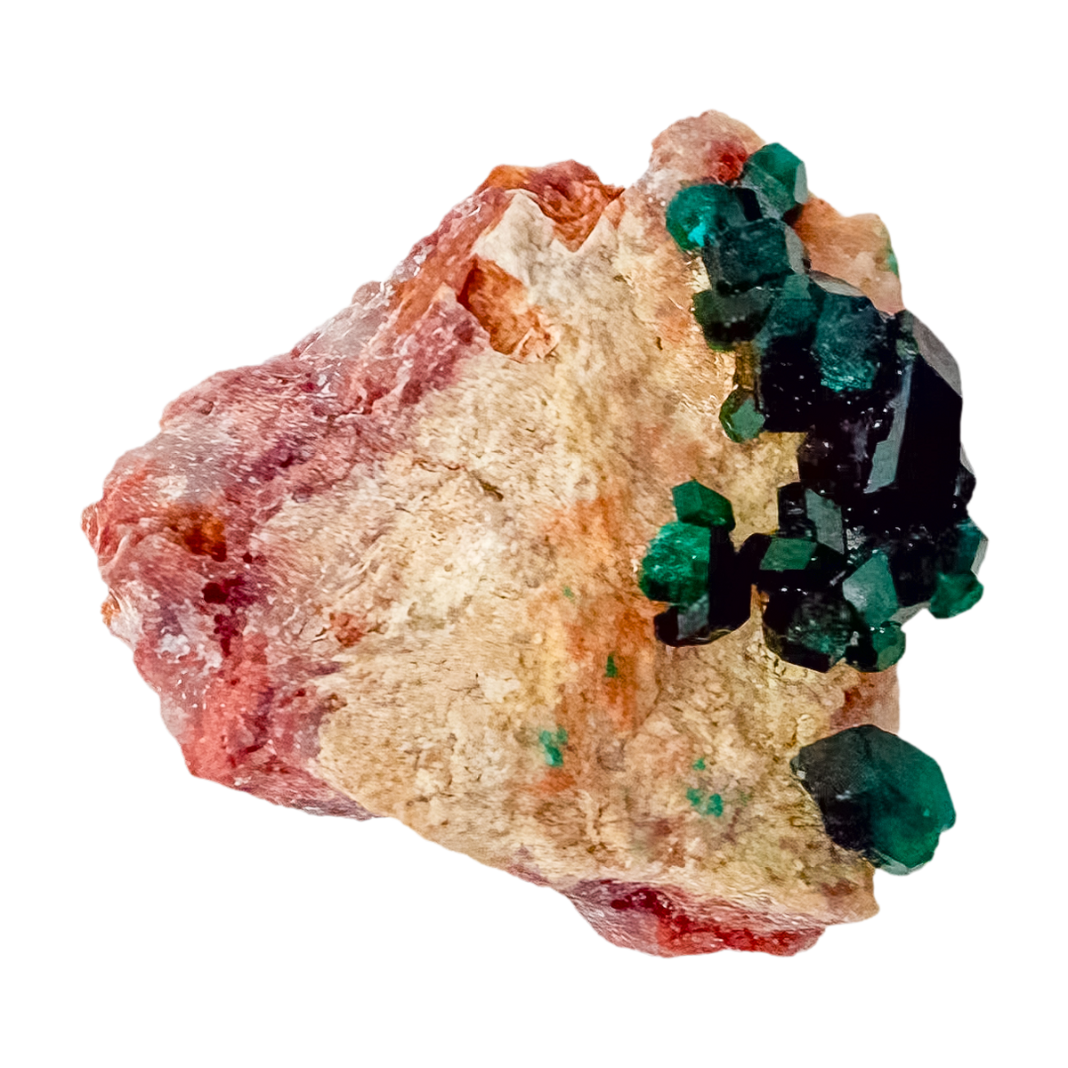 The slender thumbnail rotated to reveal crystal terminations, 6.1 g