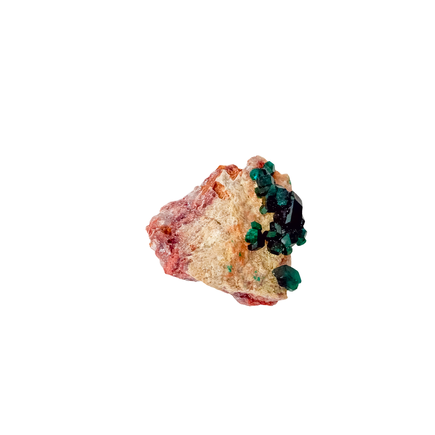 The slender thumbnail rotated to reveal crystal terminations, 6.1 g