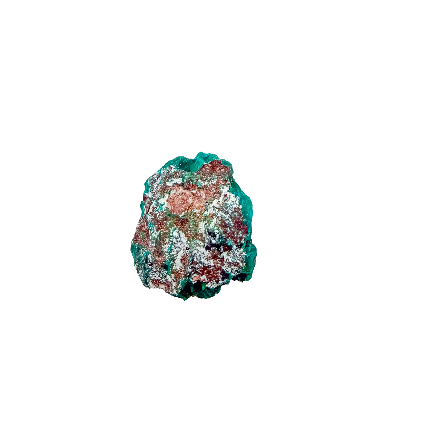 Reverse of the dense little block, raw host rock behind 8.1 g of crystal