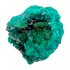 Emerald-green dioptase crystals crusting a 0.81 inch matrix, the dense little block from Renéville Congo
