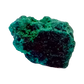 Back face of the narrow green blade, mostly unmineralized matrix, 1.03 inches