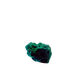 Back face of the narrow green blade, mostly unmineralized matrix, 1.03 inches