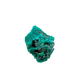 Collector dioptase thumbnail 0.81 by 0.85 inches, the round thumbnail, Republic of the Congo