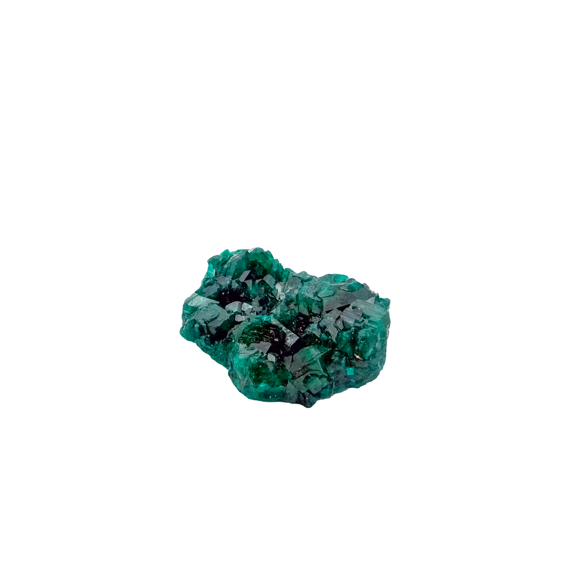 The thin flat chip rotated to reveal crystal terminations, 5.1 g
