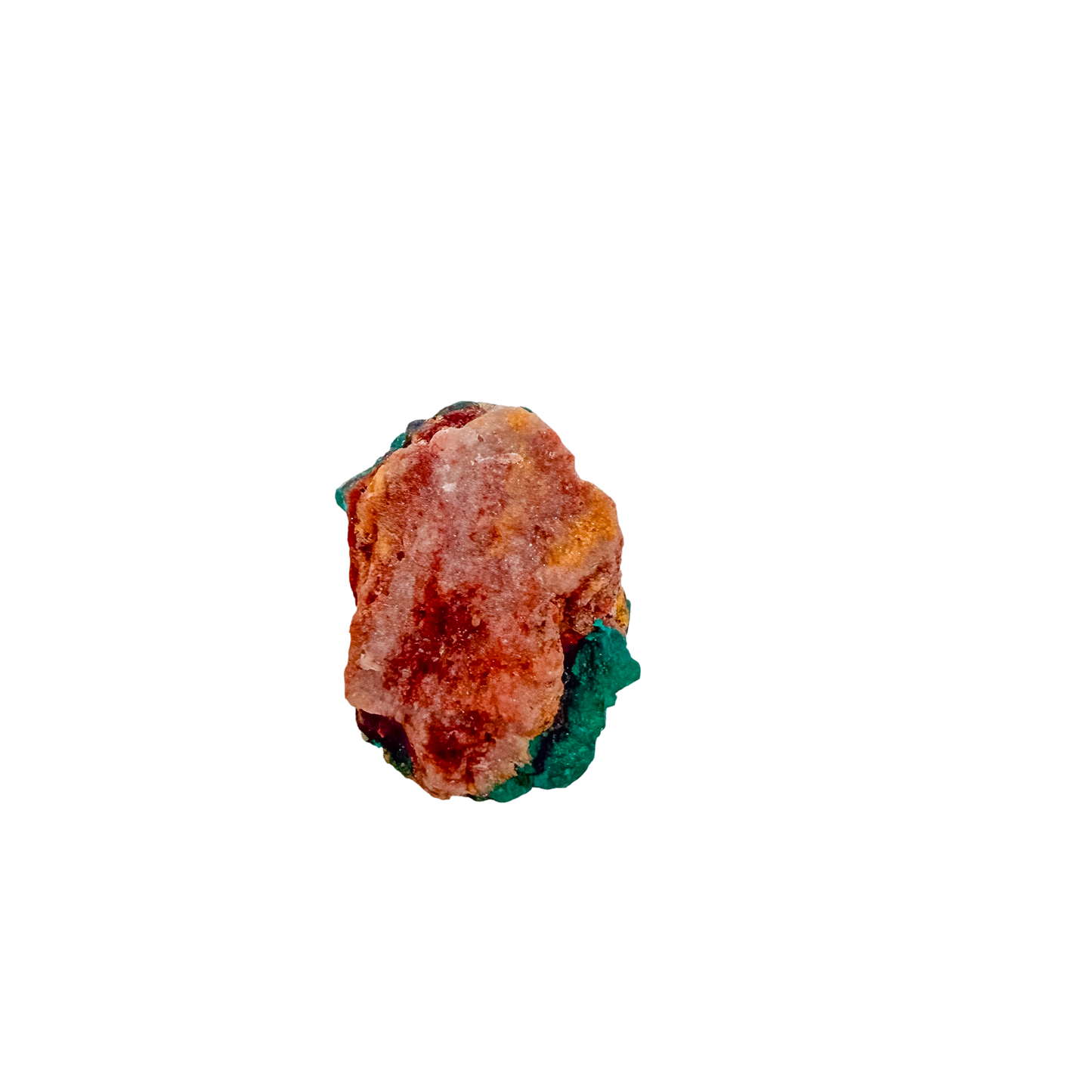Back face of the delicate sliver, mostly unmineralized matrix, 0.89 inches