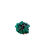 Raw Congolese dioptase, 5.6 g, copper-green crystal over host rock, the delicate sliver