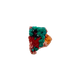 Collector dioptase thumbnail 0.82 by 0.68 inches, the neat thumbnail, Republic of the Congo