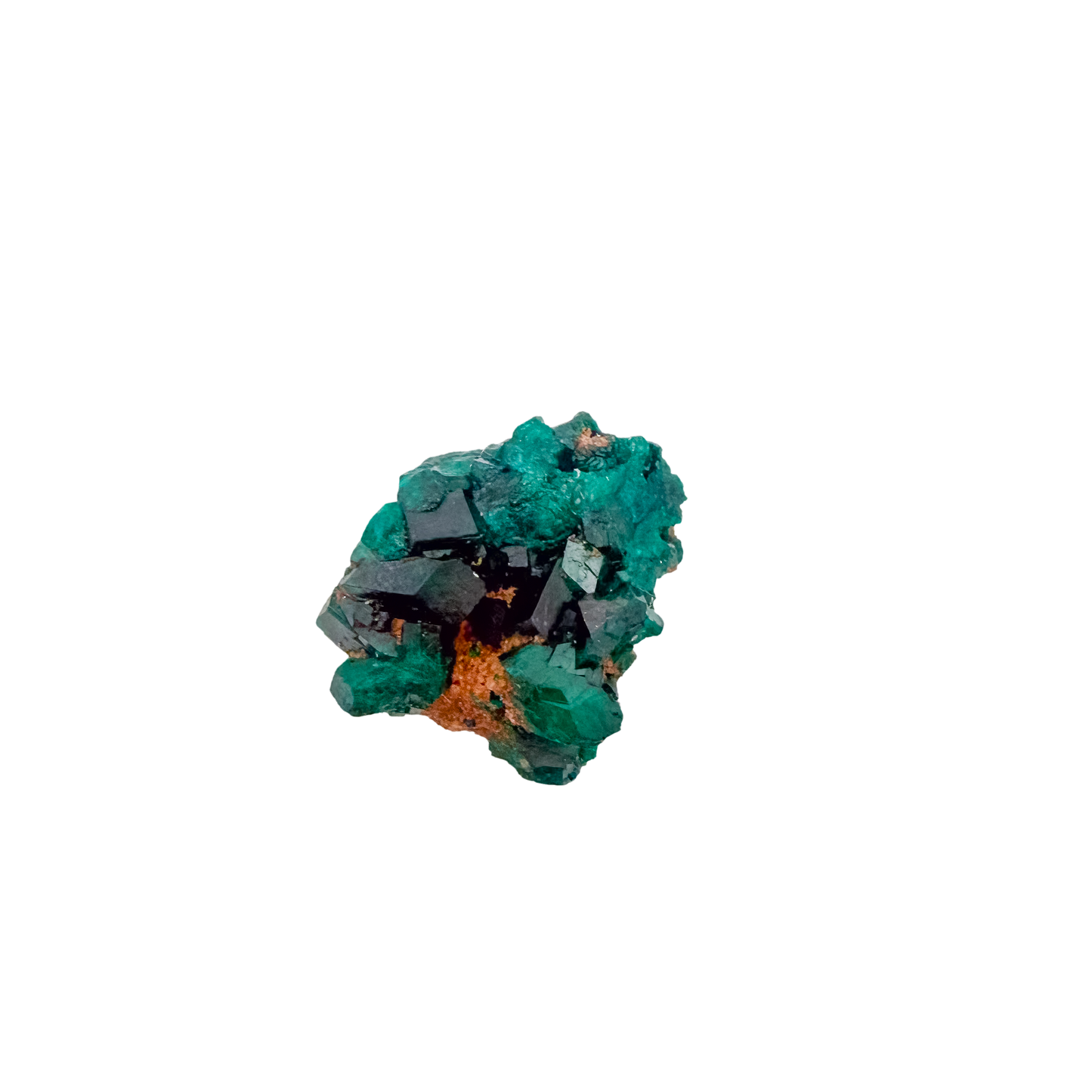 The bright slim piece rotated to reveal crystal terminations, 7.5 g
