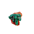 Raw dioptase crystal specimen from the Republic of the Congo, deep emerald-green druzy on matrix, specimen 10, view 1