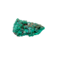 Raw dioptase crystal specimen from the Republic of the Congo, deep emerald-green druzy on matrix, specimen 11, view 4