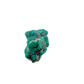 Raw dioptase crystal specimen from the Republic of the Congo, deep emerald-green druzy on matrix, specimen 12, view 5