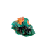 Raw dioptase crystal specimen from the Republic of the Congo, deep emerald-green druzy on matrix, specimen 13, view 4