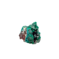 Raw dioptase crystal specimen from the Republic of the Congo, deep emerald-green druzy on matrix, specimen 15, view 3
