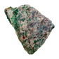 Raw dioptase crystal specimen from the Republic of the Congo, deep emerald-green druzy on matrix, specimen 16, view 4