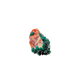 Raw dioptase crystal specimen from the Republic of the Congo, deep emerald-green druzy on matrix, specimen 17, view 1