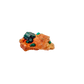 Raw dioptase crystal specimen from the Republic of the Congo, deep emerald-green druzy on matrix, specimen 18, view 2