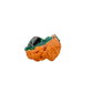 Raw dioptase crystal specimen from the Republic of the Congo, deep emerald-green druzy on matrix, specimen 20, view 4