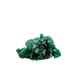 Raw dioptase crystal specimen from the Republic of the Congo, deep emerald-green druzy on matrix, specimen 5, view 1