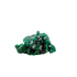Raw dioptase crystal specimen from the Republic of the Congo, deep emerald-green druzy on matrix, specimen 5, view 1