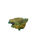 Raw dioptase crystal specimen from the Republic of the Congo, deep emerald-green druzy on matrix, specimen 5, view 5