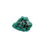 Raw dioptase crystal specimen from the Republic of the Congo, deep emerald-green druzy on matrix, specimen 6, view 1