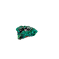 Raw dioptase crystal specimen from the Republic of the Congo, deep emerald-green druzy on matrix, specimen 6, view 2