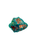 Raw dioptase crystal specimen from the Republic of the Congo, deep emerald-green druzy on matrix, specimen 6, view 4