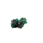 Raw dioptase crystal specimen from the Republic of the Congo, deep emerald-green druzy on matrix, specimen 7, view 4