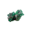 Raw dioptase crystal specimen from the Republic of the Congo, deep emerald-green druzy on matrix, specimen 7, view 5