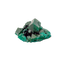 Raw dioptase crystal specimen from the Republic of the Congo, deep emerald-green druzy on matrix, specimen 8, view 5