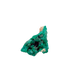 Raw dioptase crystal specimen from the Republic of the Congo, deep emerald-green druzy on matrix, specimen 9, view 1