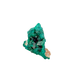 Raw dioptase crystal specimen from the Republic of the Congo, deep emerald-green druzy on matrix, specimen 9, view 2