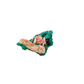 Raw dioptase crystal specimen from the Republic of the Congo, deep emerald-green druzy on matrix, specimen 9, view 3