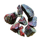 Raw Dragon Bloodstone Crystals for Confidence, Energy & Grounding — green rough natural, AA from South Africa