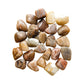 Earth Moonstone Tumbled Stones for Emotional Healing, Grounding & Intuition — brown polished, AA grade from Brazil