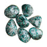 Polished Emerald Palm Stones for Abundance, Emotional Healing & Healing — green smooth polished, AA grade from Zimbabwe