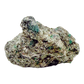 Raw emerald specimen in mica-schist matrix from Zimbabwe, AA grade, green beryl in silvery host rock