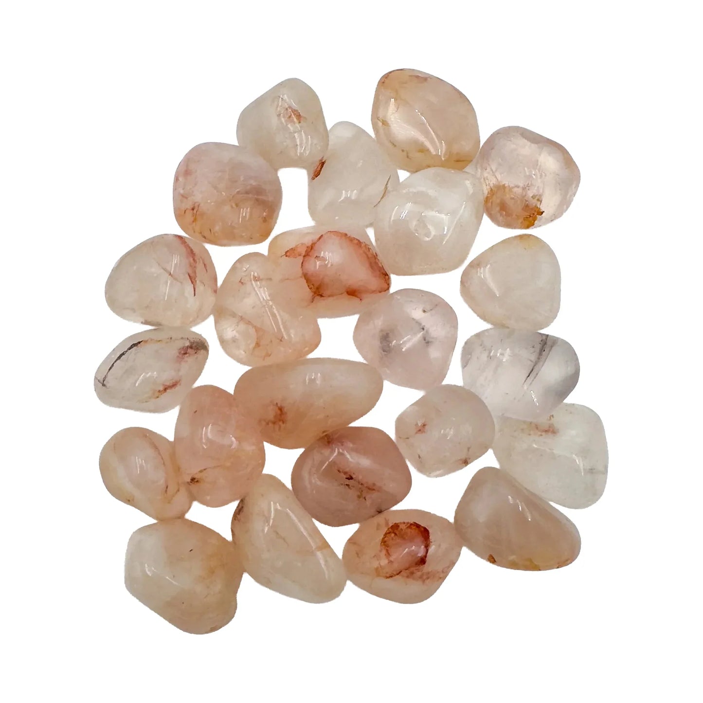 Fire Quartz Crystals for Confidence, Energy & Focus — brown polished, AA grade from Madagascar