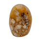 Top view of Flower Agate freeform from Madagascar