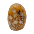 Top view of Flower Agate freeform from Madagascar