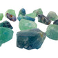 Unpolished Fluorite specimens in purple and green tones, Grade AA, Brazilian origin